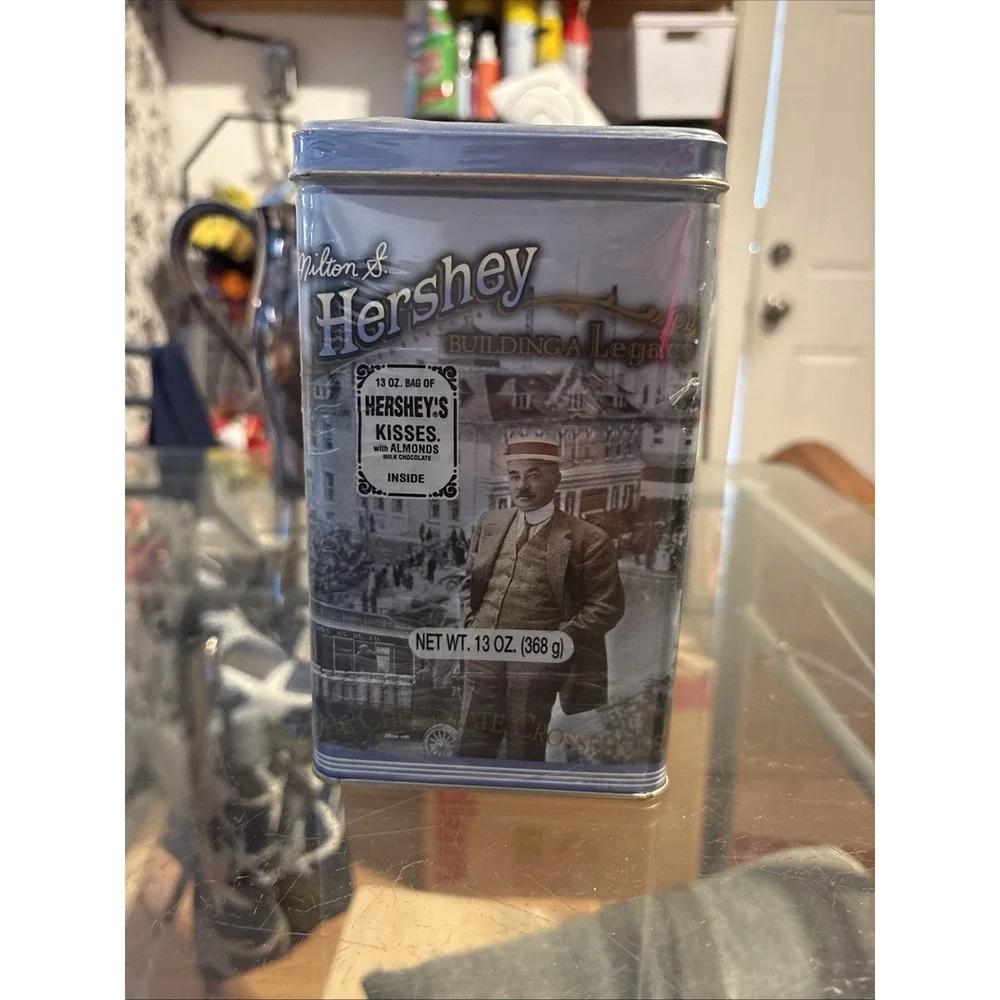 Vintage 1996 Hershey's Tin Building a Legacy Series 2 Factory Sealed Kisses New